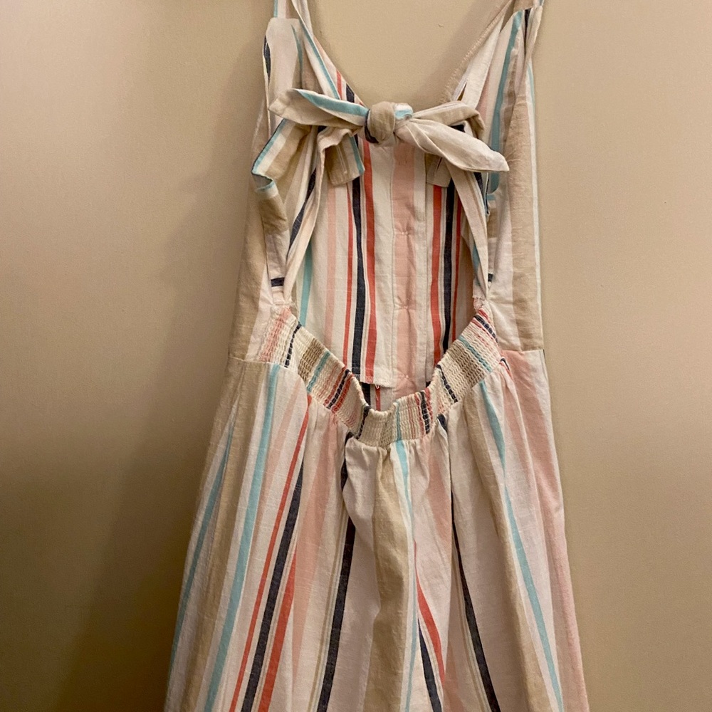 Multicolored Striped Jumpsuit